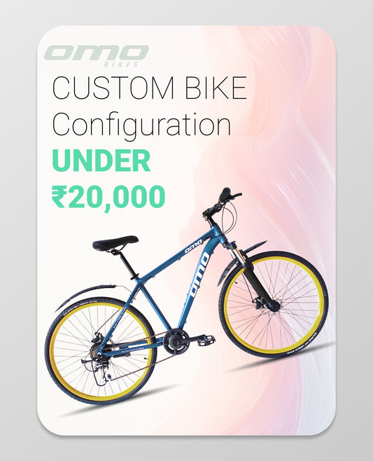 24 Gears Alloy Hybrid Bicycle Customised for Senthil from Kerala