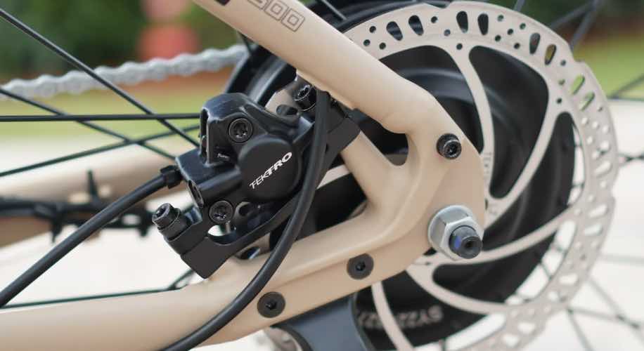 Tektro hydraulic disc brakes rubbing sale