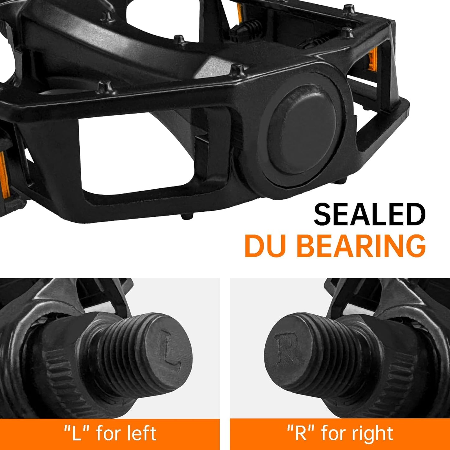Bicycle Pedals Set Aluminium Alloy