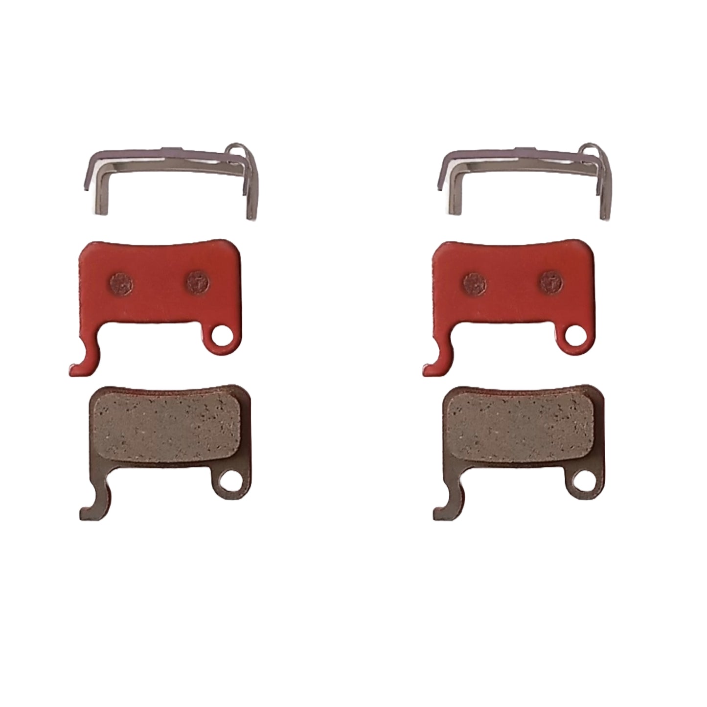Bicycle disc brake pads spare parts side hole by omobikes