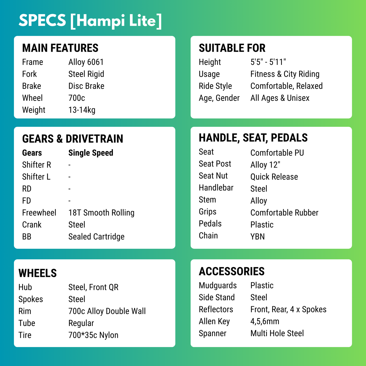 Hampi Lite (Single Speed)