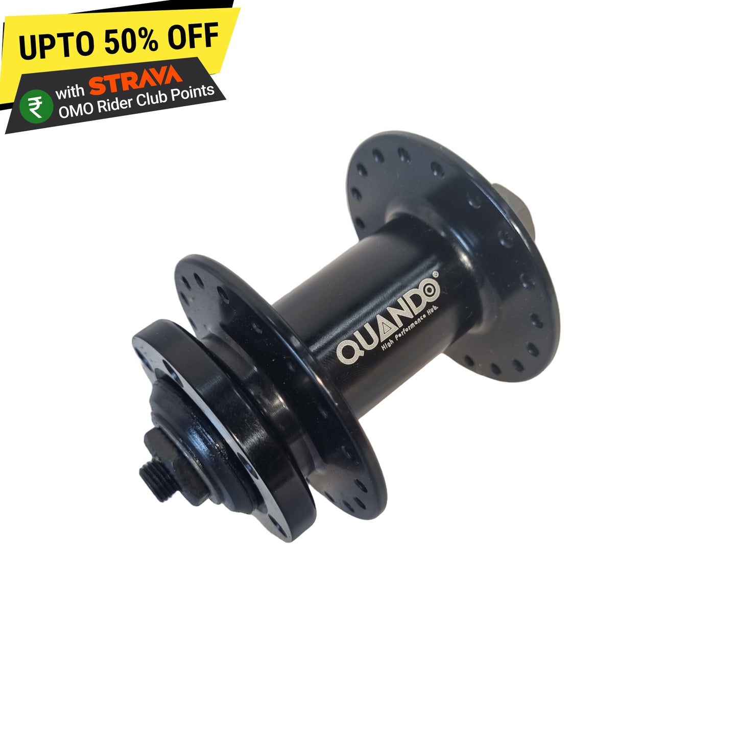 Quando KT-K68 Alloy Hub With QR for Cassette Bicycle(8/9/10 Speed)