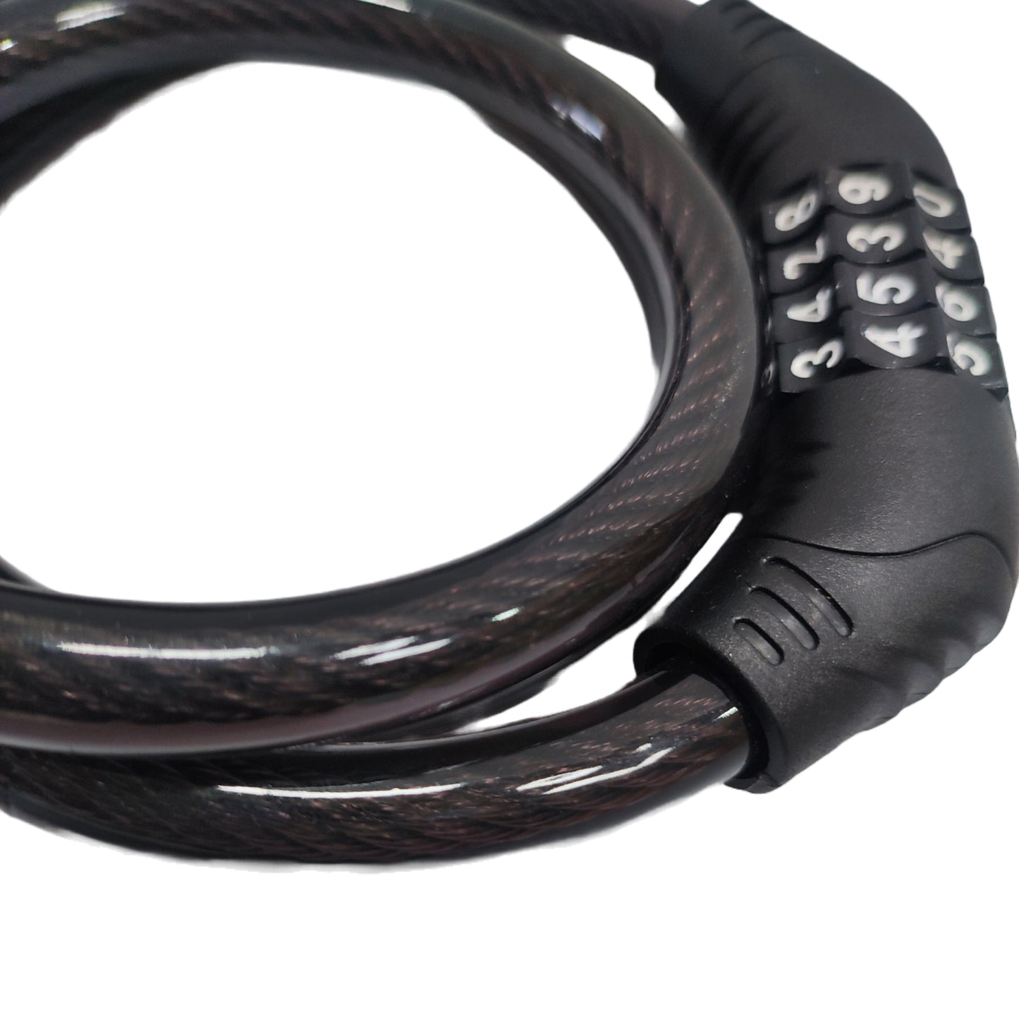 bike accessories online by omobikes strong Bicycle Number Lock closeup