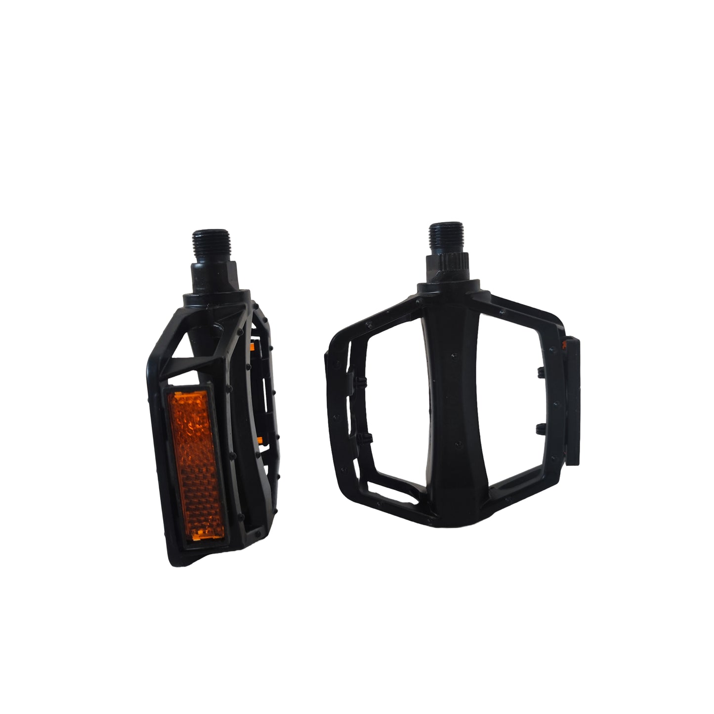 Bicycle Alloy Pedals set side angle view bicycle spare parts by omobikes