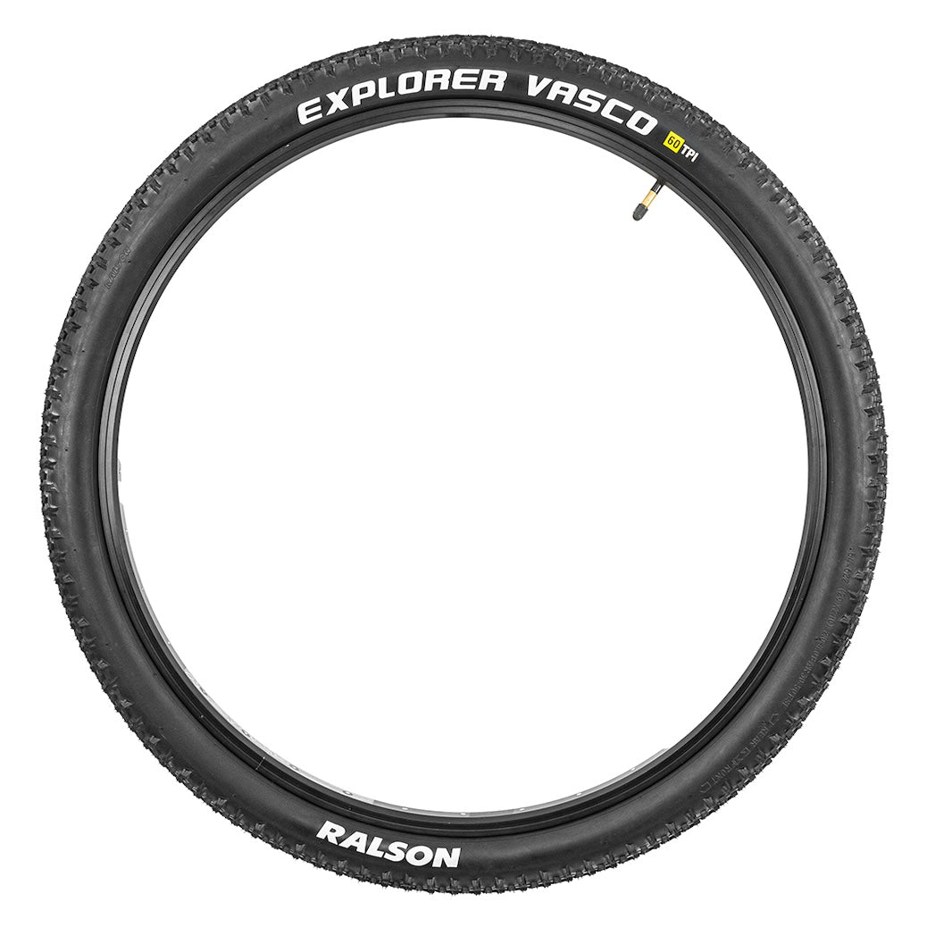 Ralson 29x2.1 MTB Tire - Explore Vasco - Nylon, Skin Wall