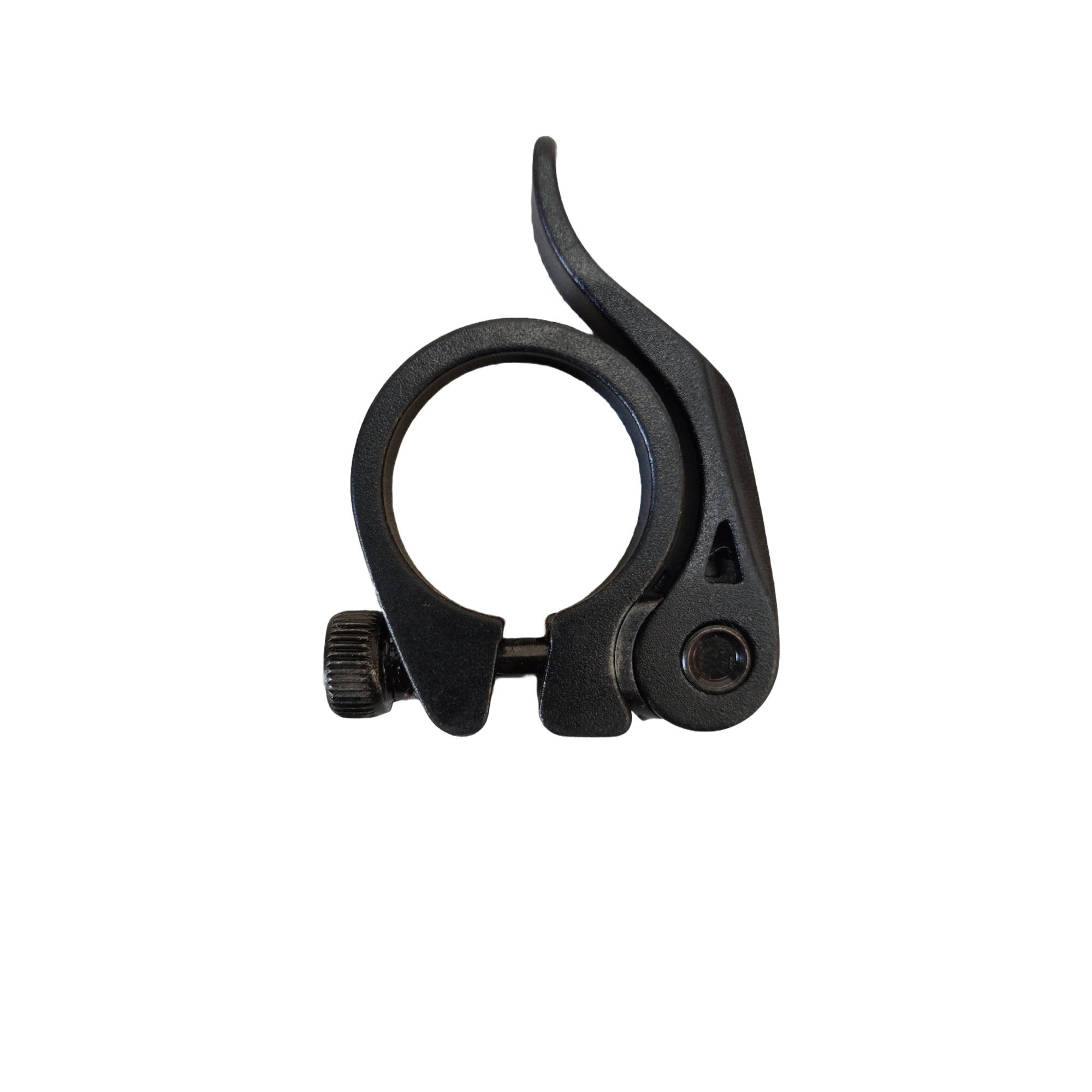 QR Quick Release Seat Post Clamp For Bicycles - 31.8mm Or 34.9mm, Black Aluminum
