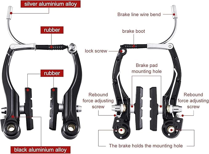 Cycle V-Brakes Set