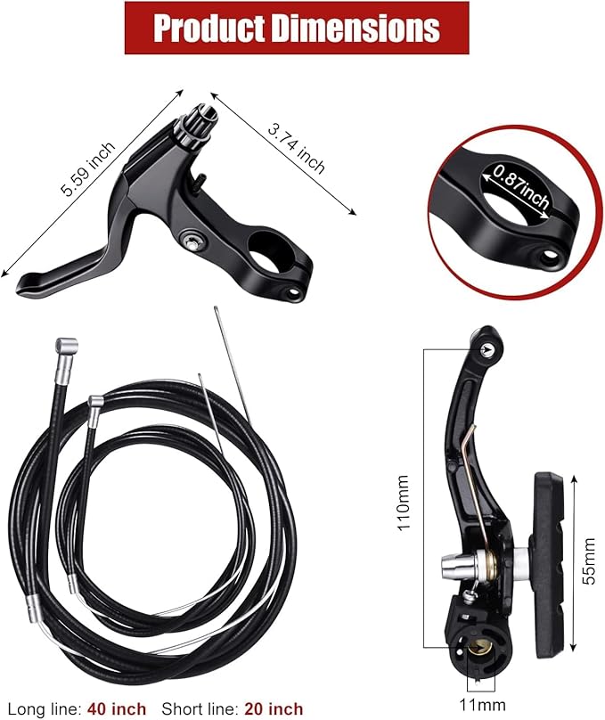 Cycle V-Brakes Set