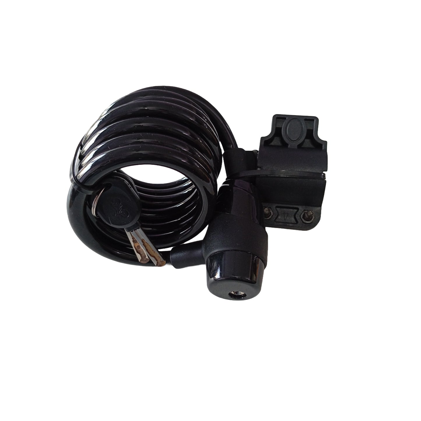 bicycle key lock with long cable key view by omobikes