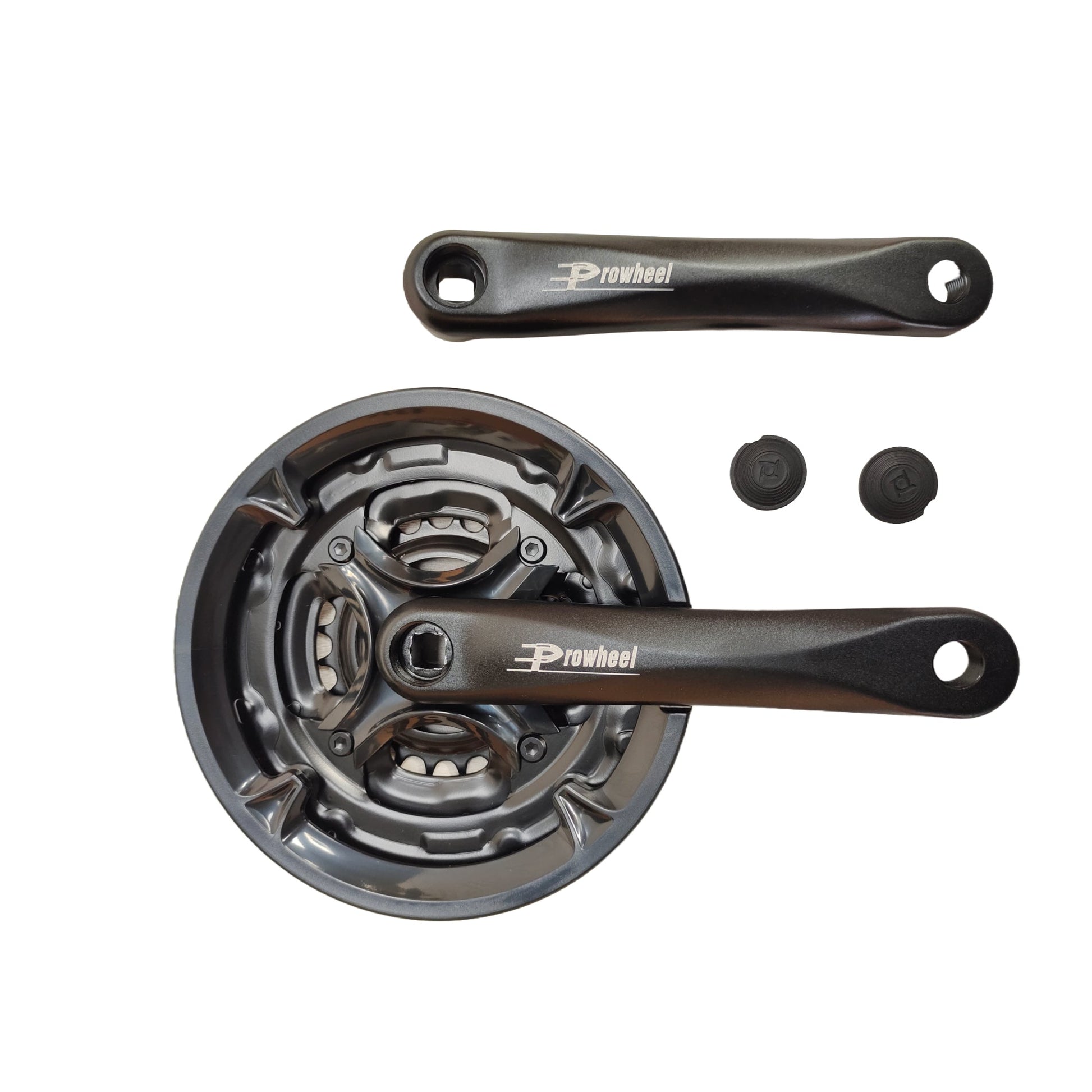 Bicycle crankset prowheel alloy geared  top view spare part by omobikes