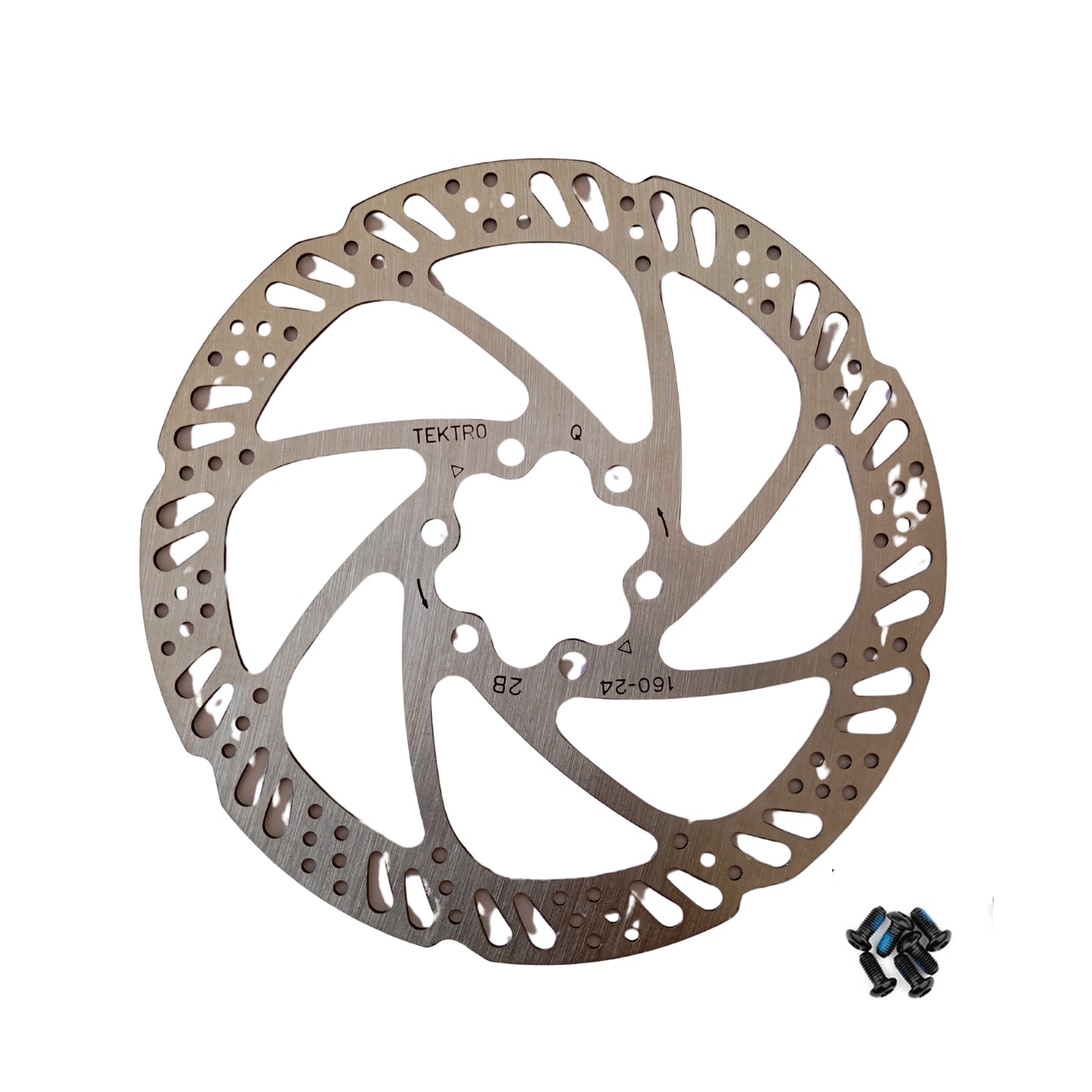 TEKTRO Disc Rotor TR160-24 (160 mm) top view