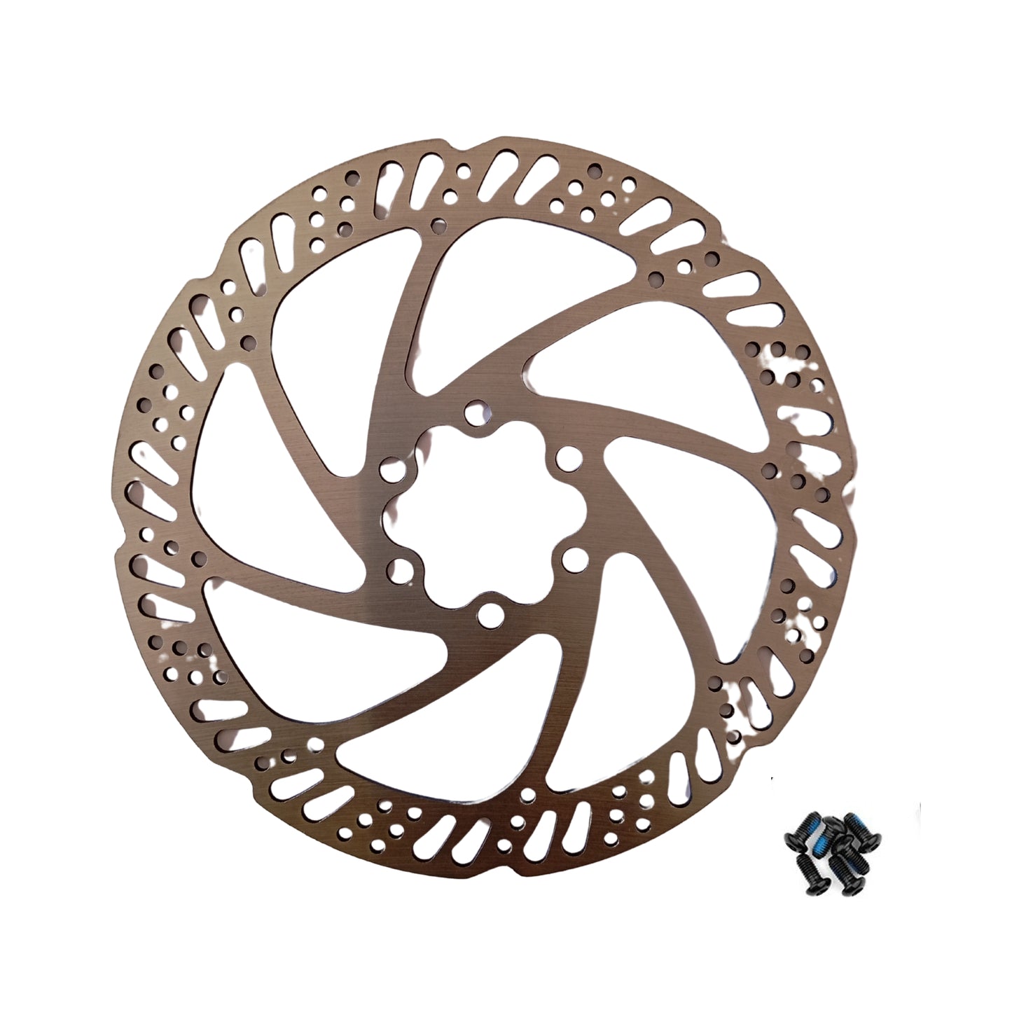 TEKTRO Disc Rotor TR160-24 (160 mm) side view by omobikes