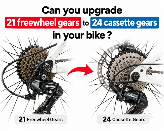 Can You Upgrade Your Bicycle from a Freewheel Gears to a Cassette Gears?