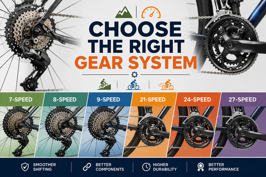 7s, 8s, 9s, 21s, 24s & 27s: Which Bicycle Gears to Choose?