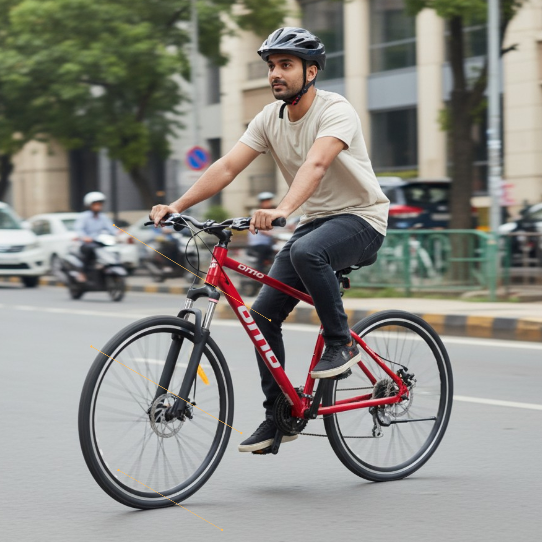 Bicycle Under 15000 collection cover pic by omobikes