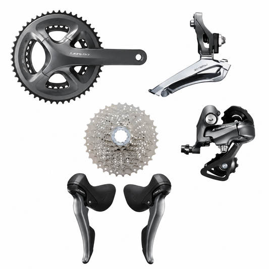 Shimano Claris 2x8 Speed Groupset Drivetrain | Complete Gear Set