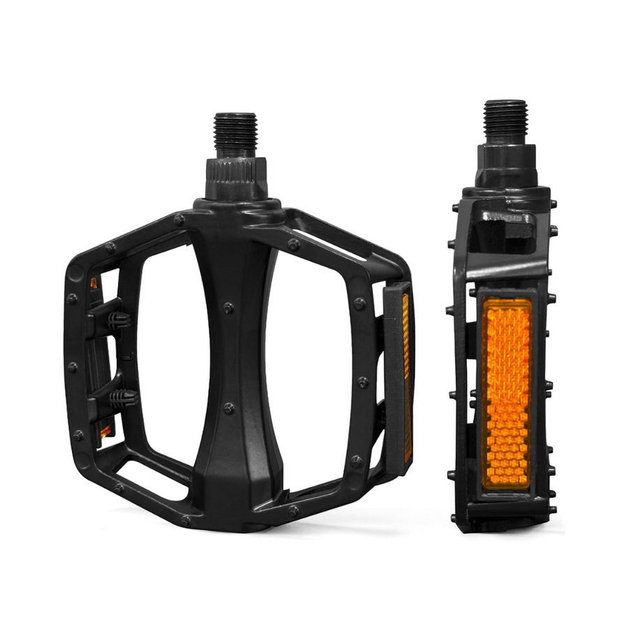 Bicycle Pedals Set Aluminium Alloy for Mountain Hybrid Bike in