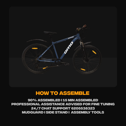 Alloy hybrid cycle assembly instructions by omobikes