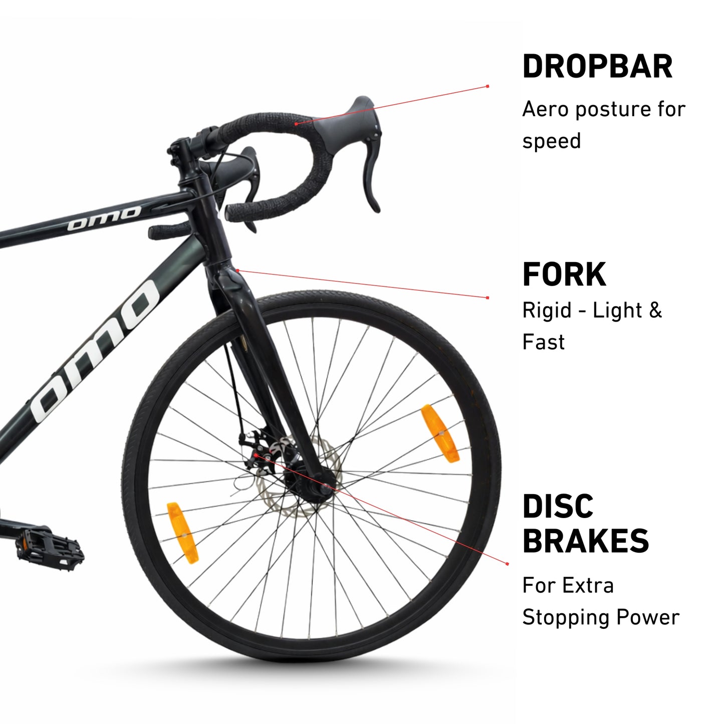 Black Hawk | Single Speed Road Bike