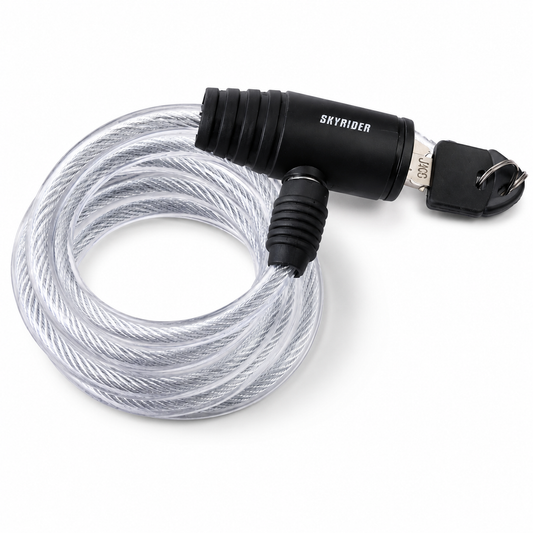 Bicycle Key Lock with Long Cable 1500mm