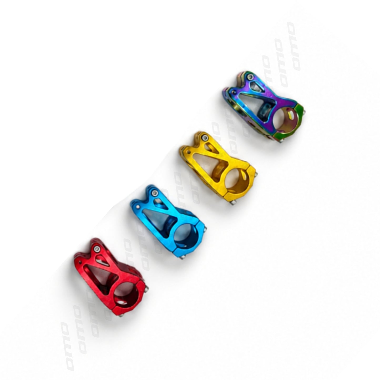 Colored Short Stem | 40mm | Red, Blue, Yellow, Shifty | MTB Hybrid Stunt Cycle