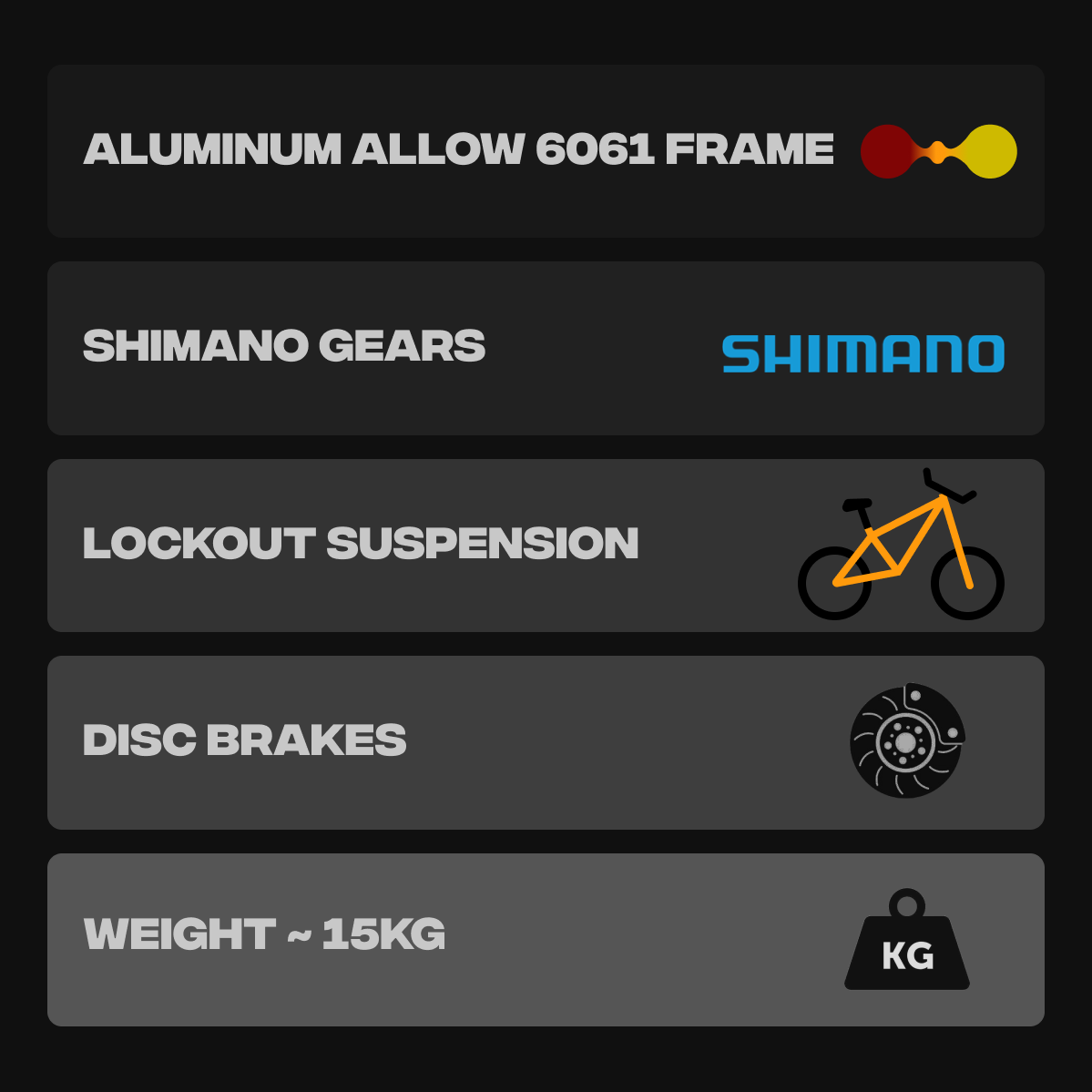 Shimano disc brake hierarchy hotsell
