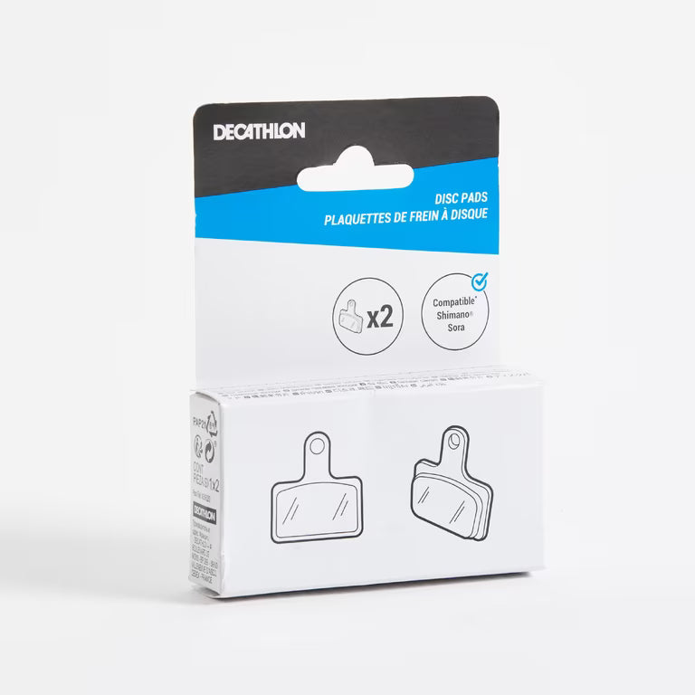DECATHLON Disc Brake Pads - Compatible with Shimano Deore/Tektro