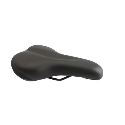 Bicycle saddle seat spare part side angle view by omobikes