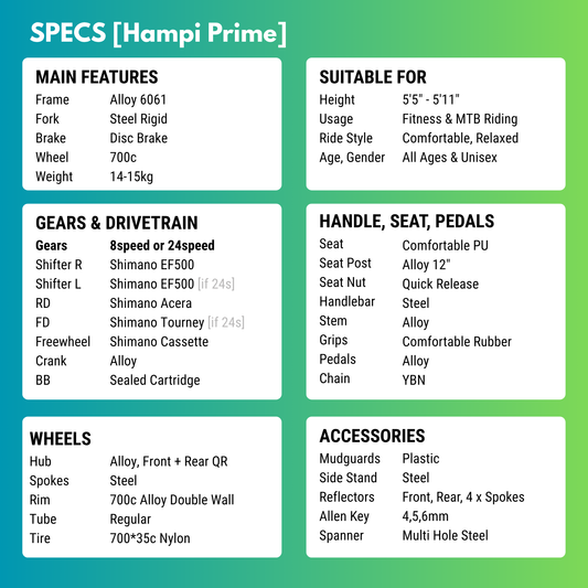 Hampi Prime(24 Gear)
