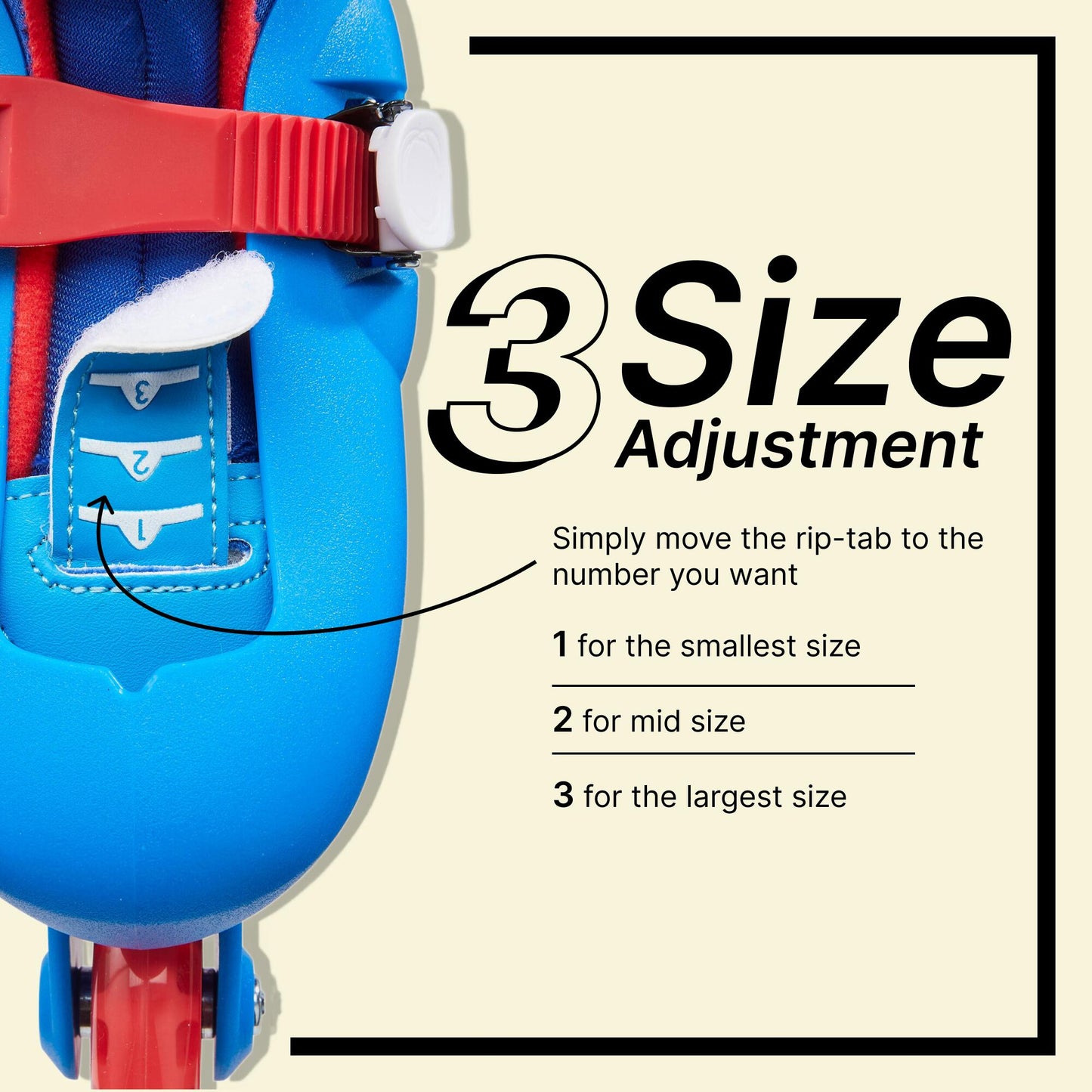 Decathlon Kids Skating Shoes Inline Play 3 Blue