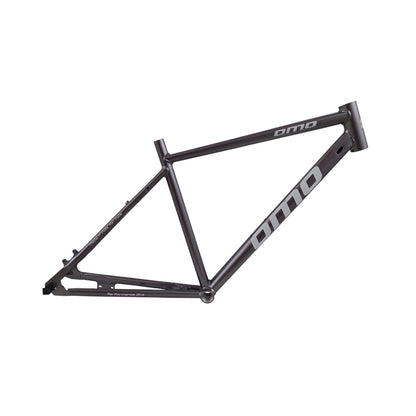 Bicycle frame grey color single speed 19 inch alloy side view spare part by omobikes