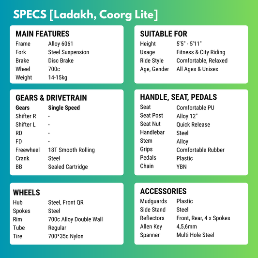 Ladakh Lite (Single Speed)