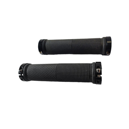 Lock-on Anti-Slip Bicycle Handlebar Handle Grip Black with double clamp buy bicycle handle accessories in online under 999