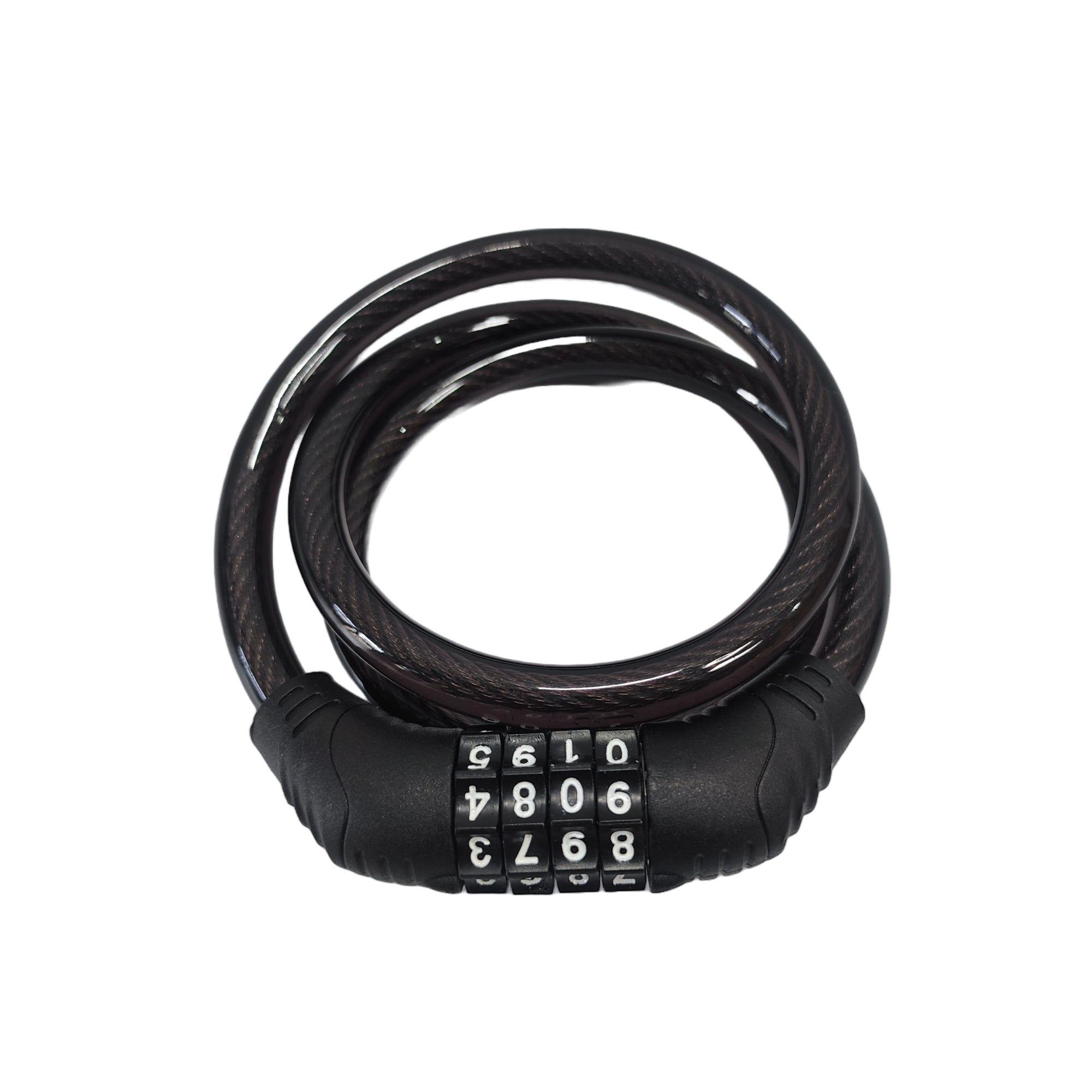 Number Type Locks Cycle Number Lock with 4 digit number password and long cable ...