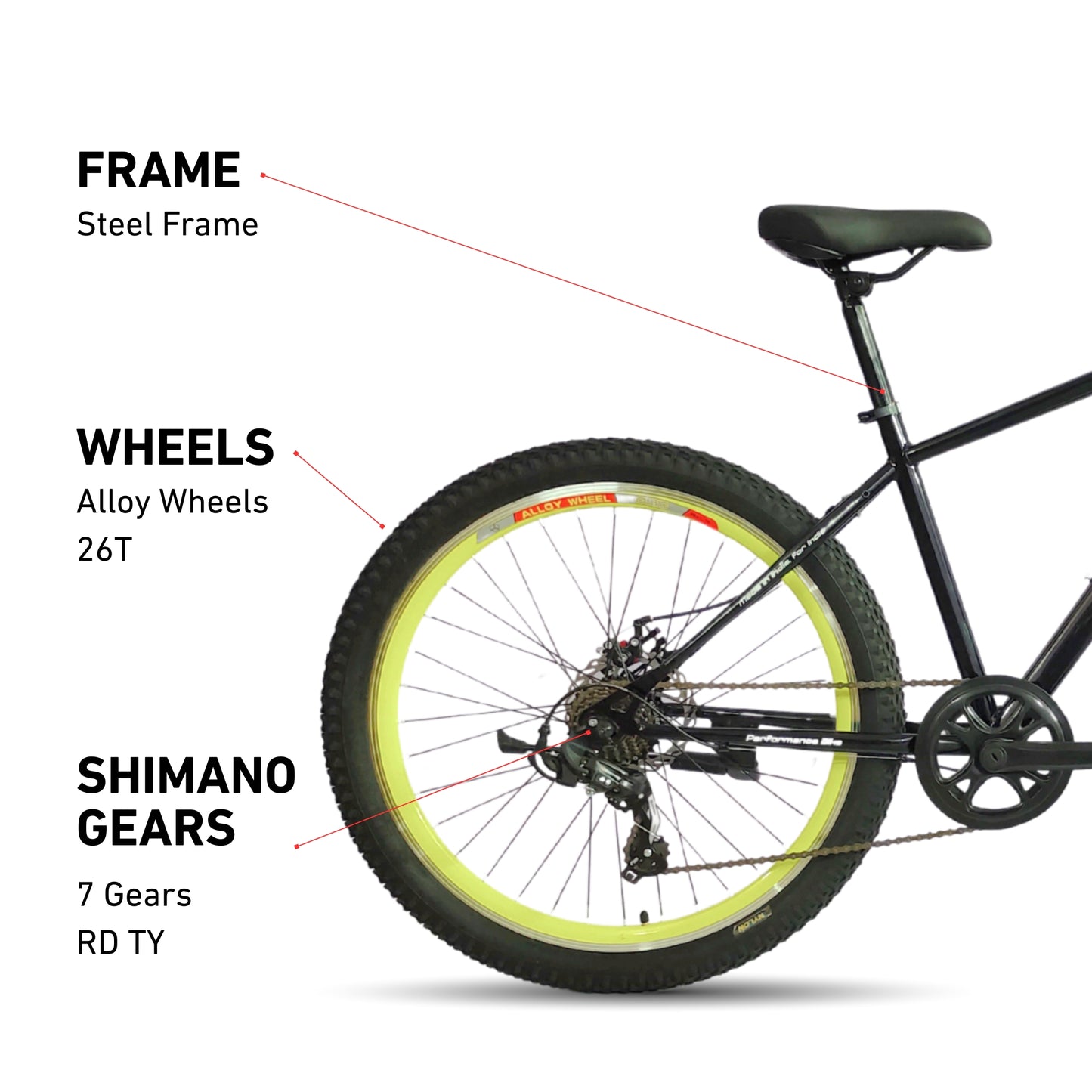Manali Ace [7/21 Gear MTB]