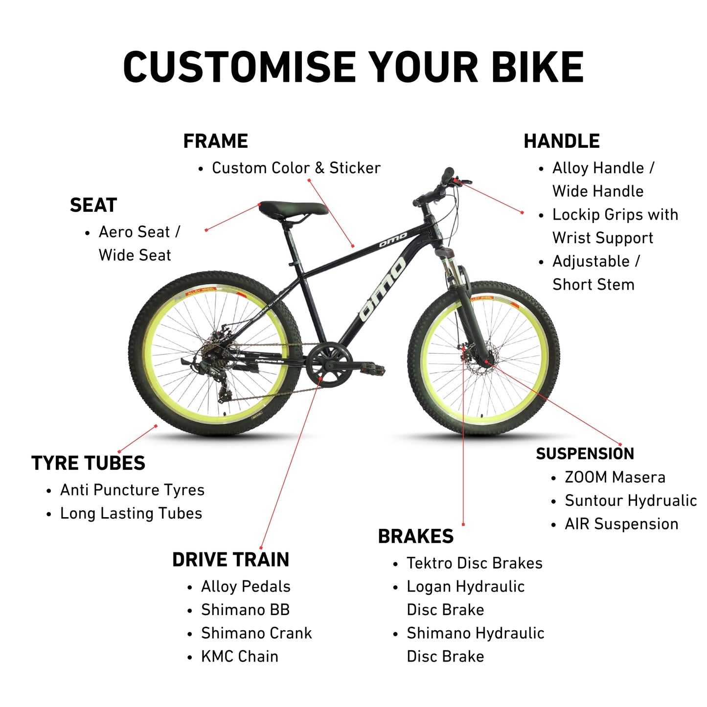 Manali Ace [7/21 Gear MTB]