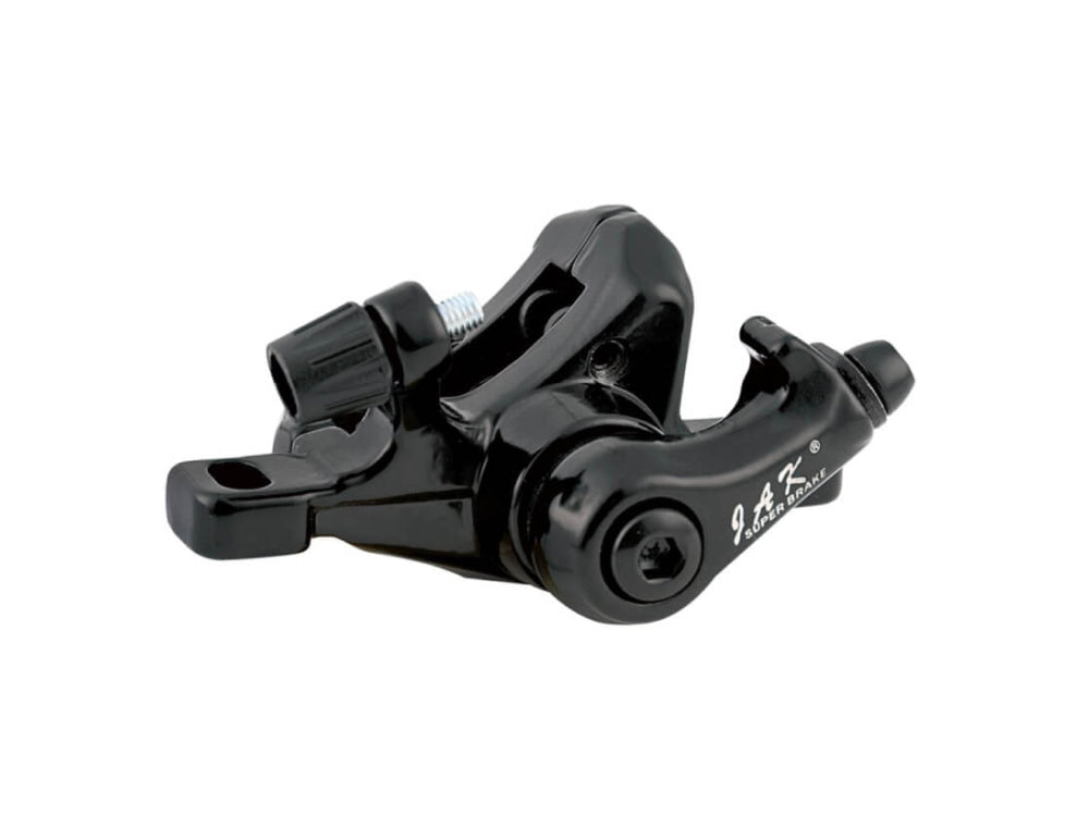 Disc brake caliper Jak7 top view available online at omobikes