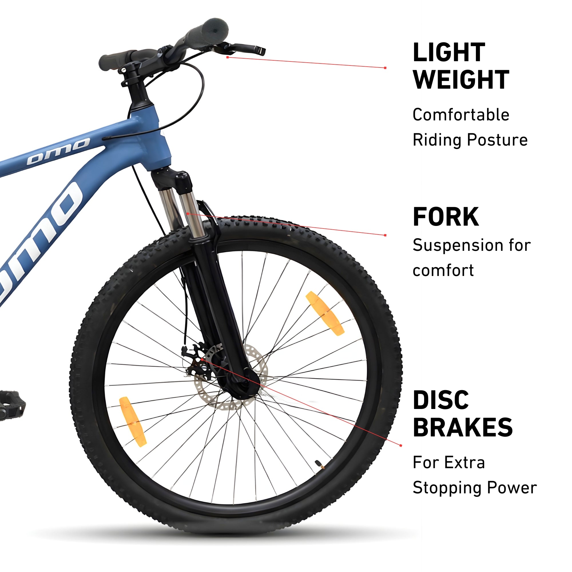 Zozila Lite, Single Speed MTB Alloy Frame 27.5T & 29T - Omobikes