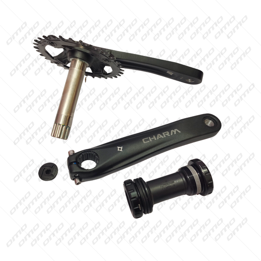 Prowheel HollowTech Crankset + Bottom Bracket Set