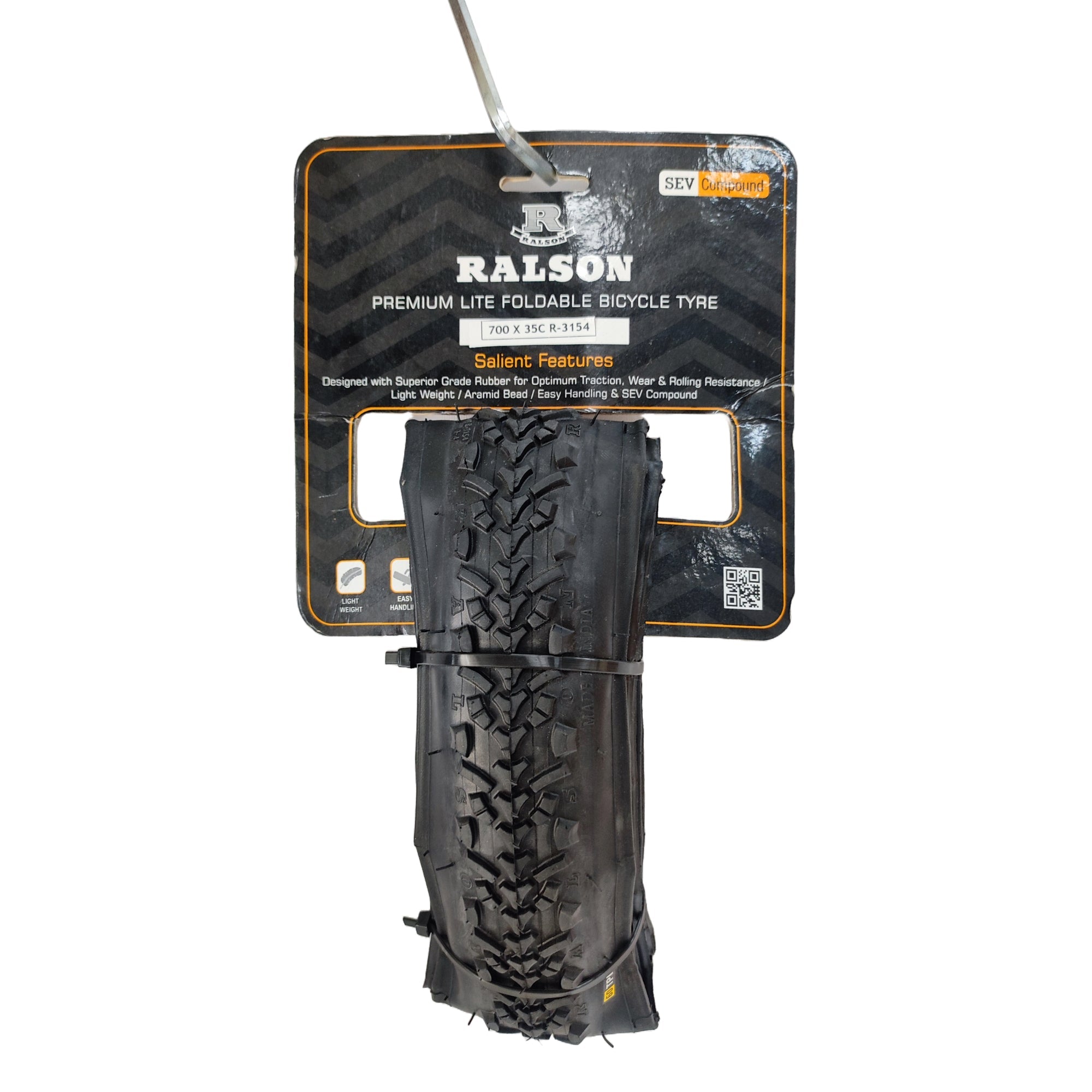 RALSON 700x35C 60TPI High Puncture Resistant Foldable Tyre OMOBIKES