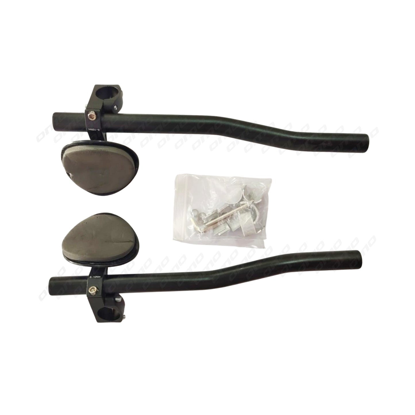 Triathlon Aero Handlebar Attachment with Armrests | Road Bike