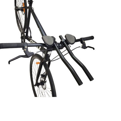 Triathlon Aero Handlebar Attachment with Armrests | Road Bike