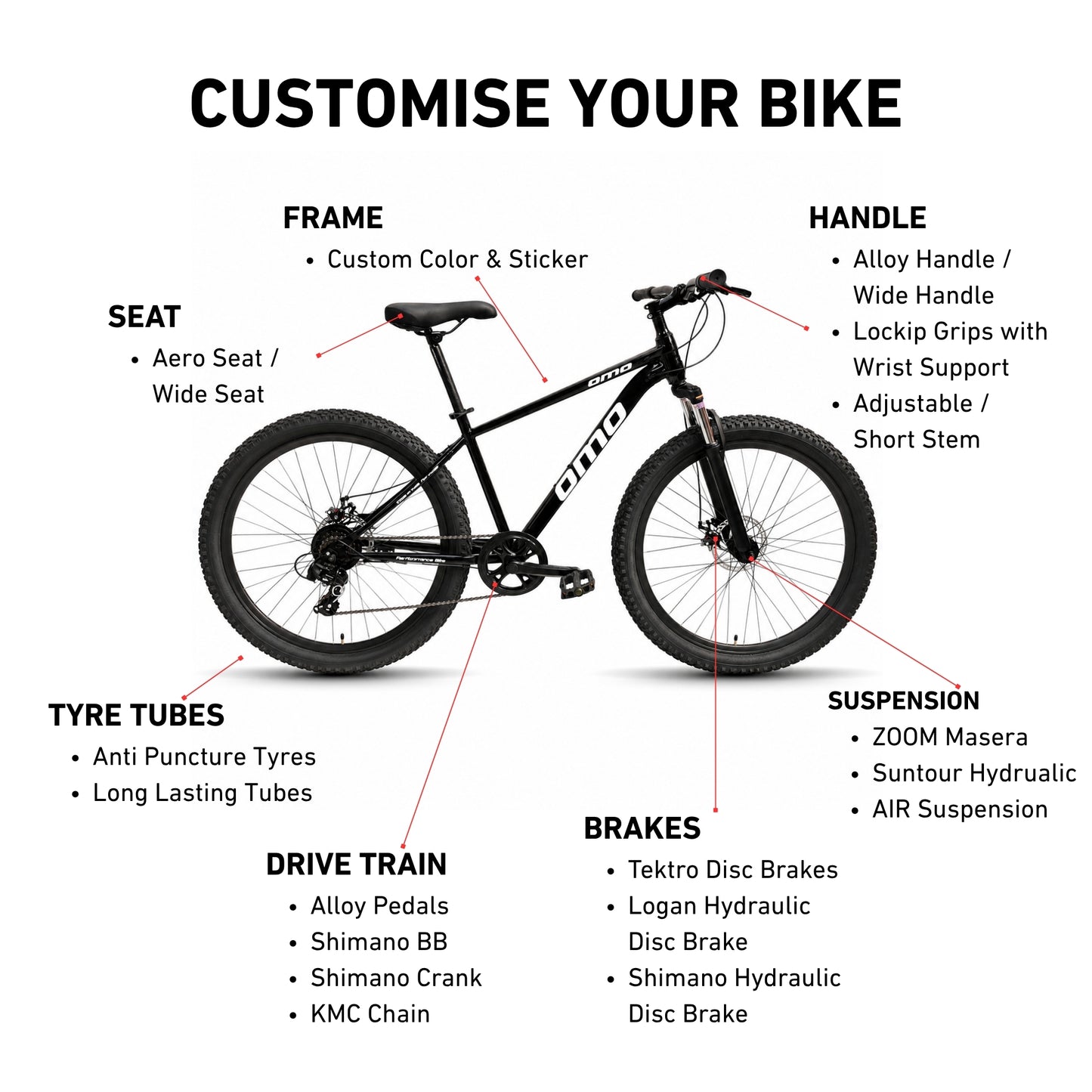 Shillong Ace [7/21 Gears MTB]