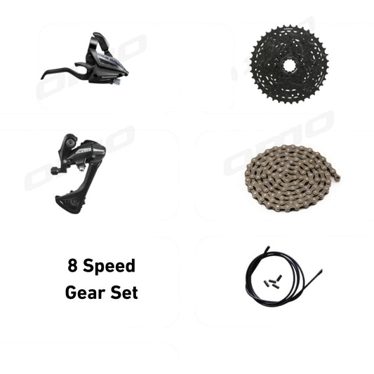 Shimano 8 Gears Set Complete