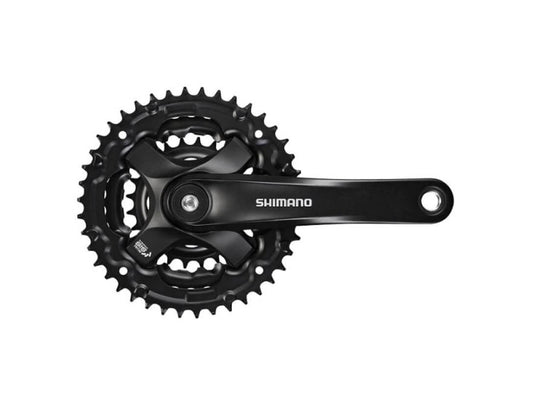 Bicycle crankset shimano fc ty501 toruney front view spare part by omobikes