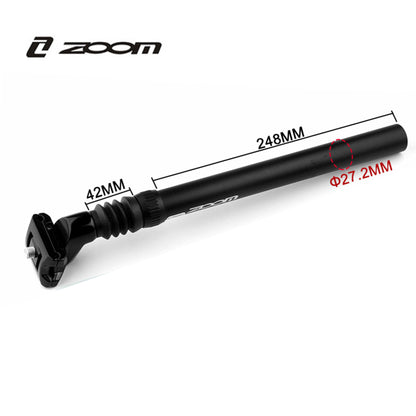 SEAT POST with suspension ZOOM SPS-C372 bicycle accessories by omo bikes dimension 