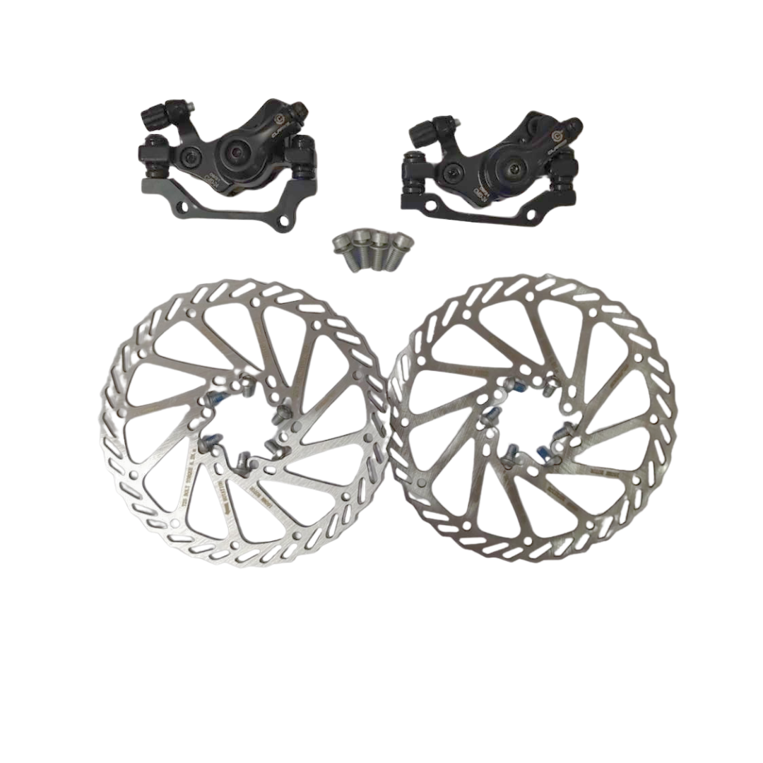 Clarks CMD-25 Mechanical Disc Brake Set | Machine With Rotor