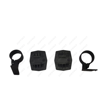 Bicycle Reflector Set | Front + Rear | Red & White – Universal Safety Reflectors for MTB, Hybrid & Kids Cycles