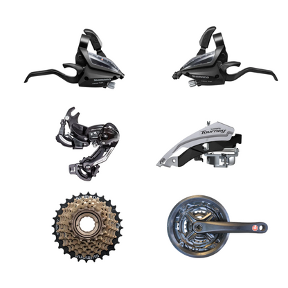 Shimano Gear Set — Single Speed to 21 Speed – OMOBIKES