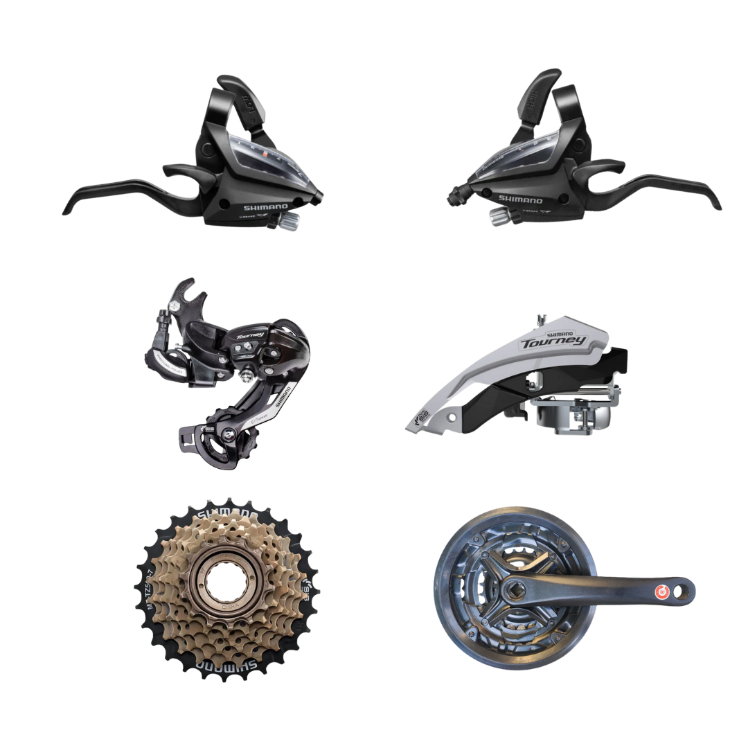 Shimano Gear Set — Single Speed to 21 Speed